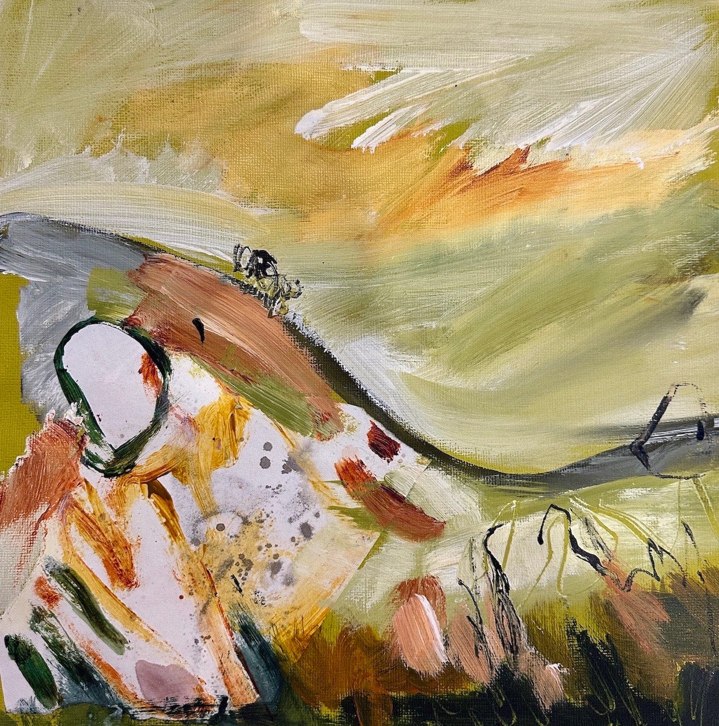 Hills Are Alive (Diptych) - Original Art