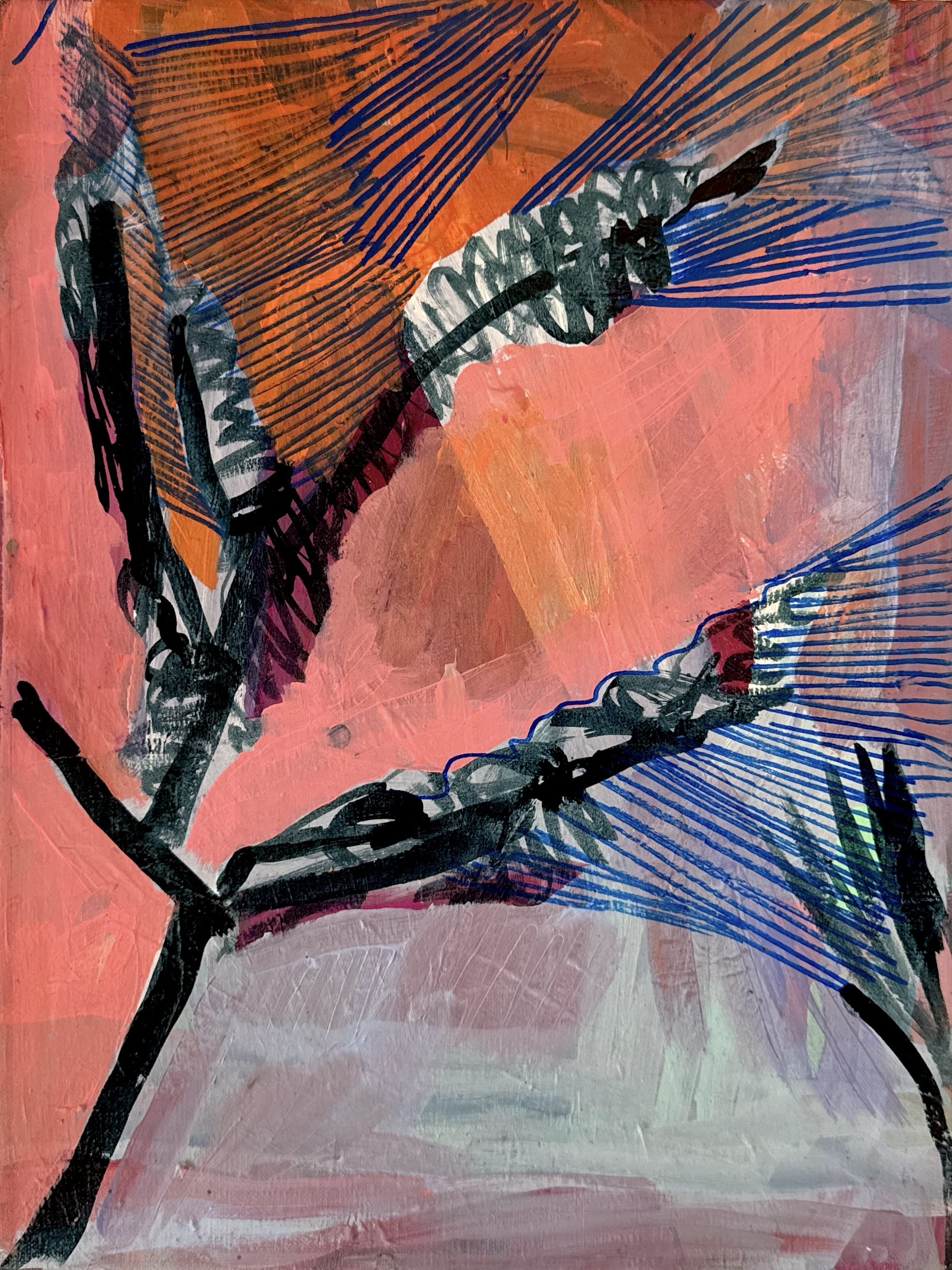 Something Gives Way - Original Art