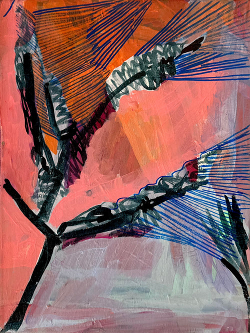 Something Gives Way - Original Art