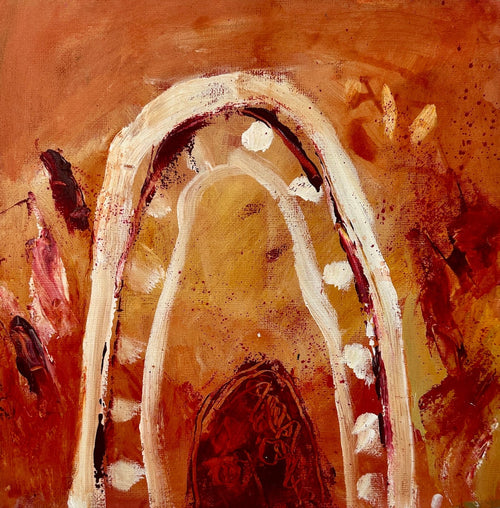 Cave On The Hill - Original Art