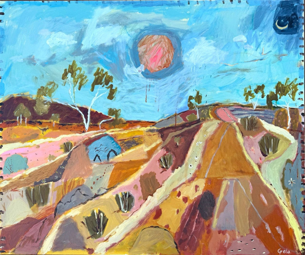 Red Dirt Country - Original Artwork