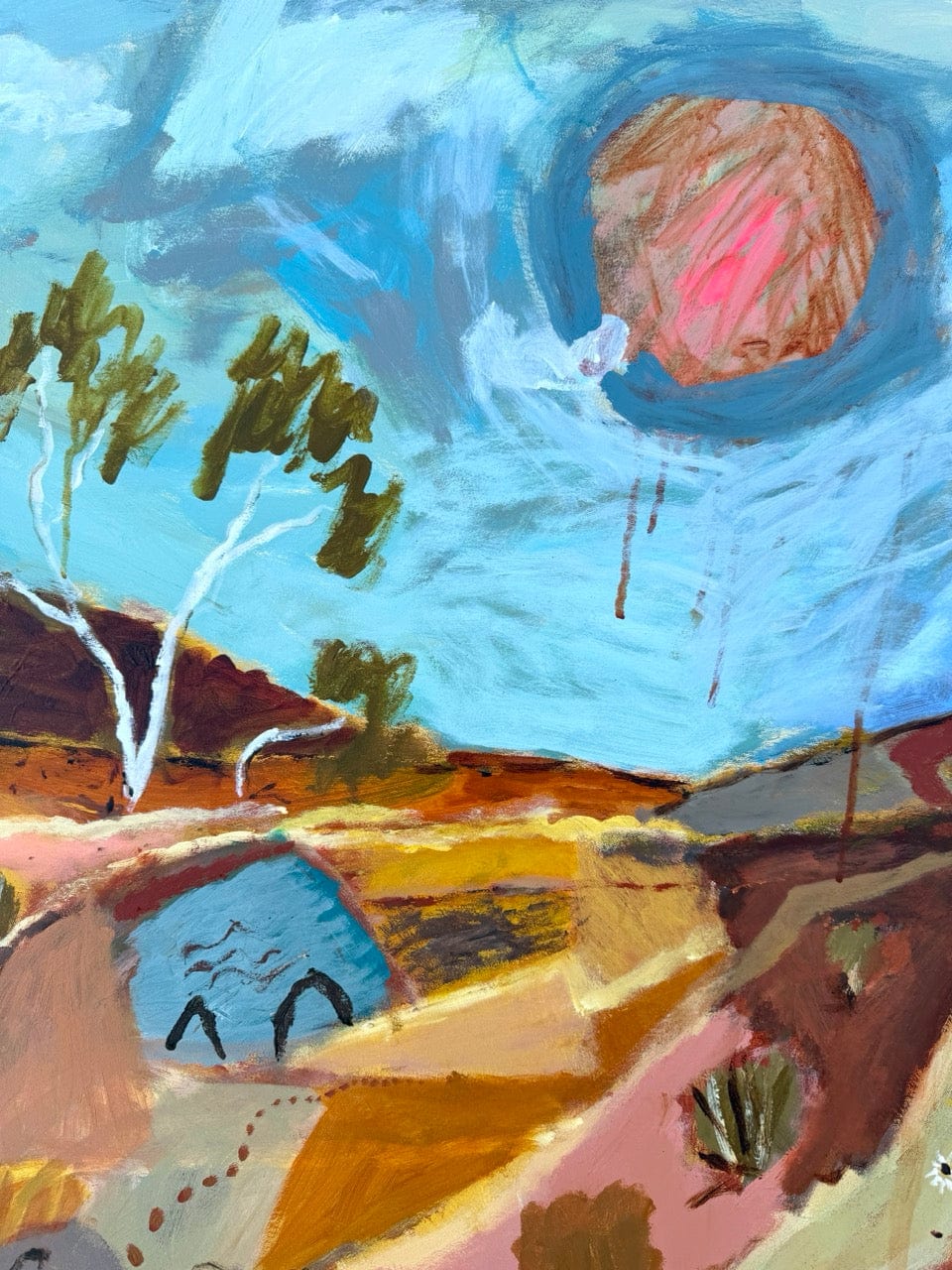 Red Dirt Country - Original Artwork