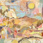 Warm Stones At Sundown - Original Artwork