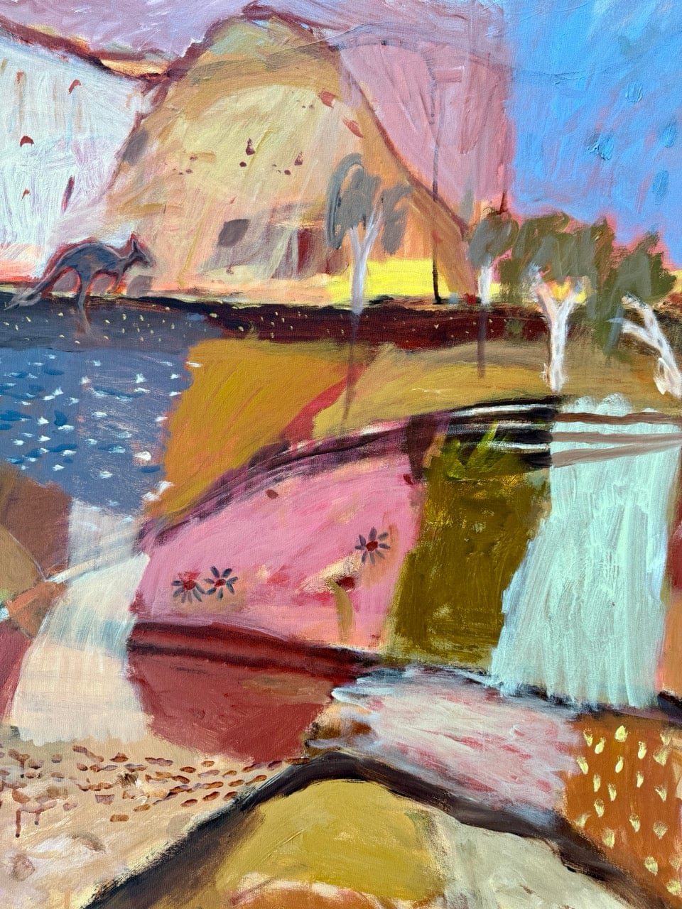 Tracks To The Billabong - Original Art