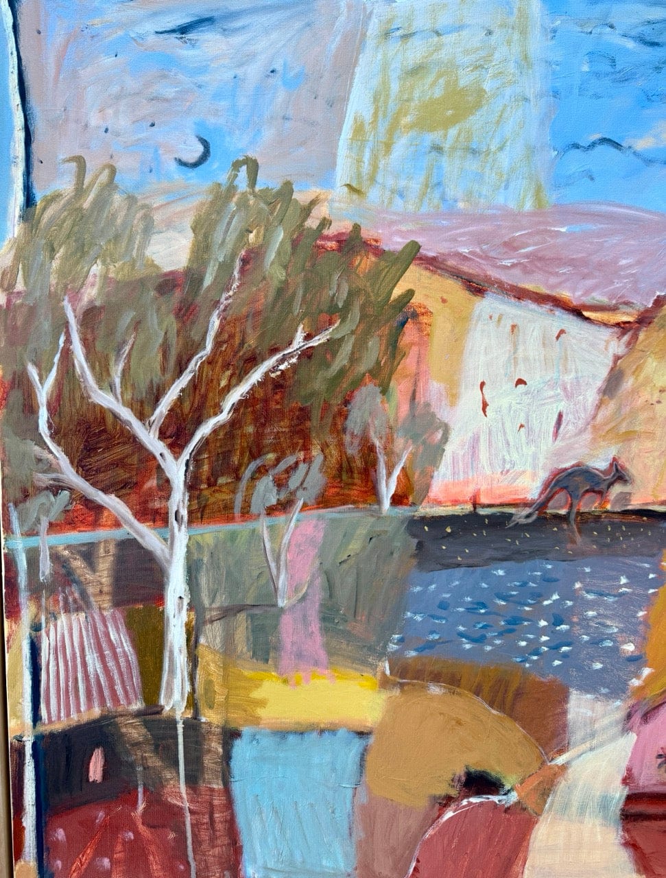 Tracks To The Billabong - Original Art