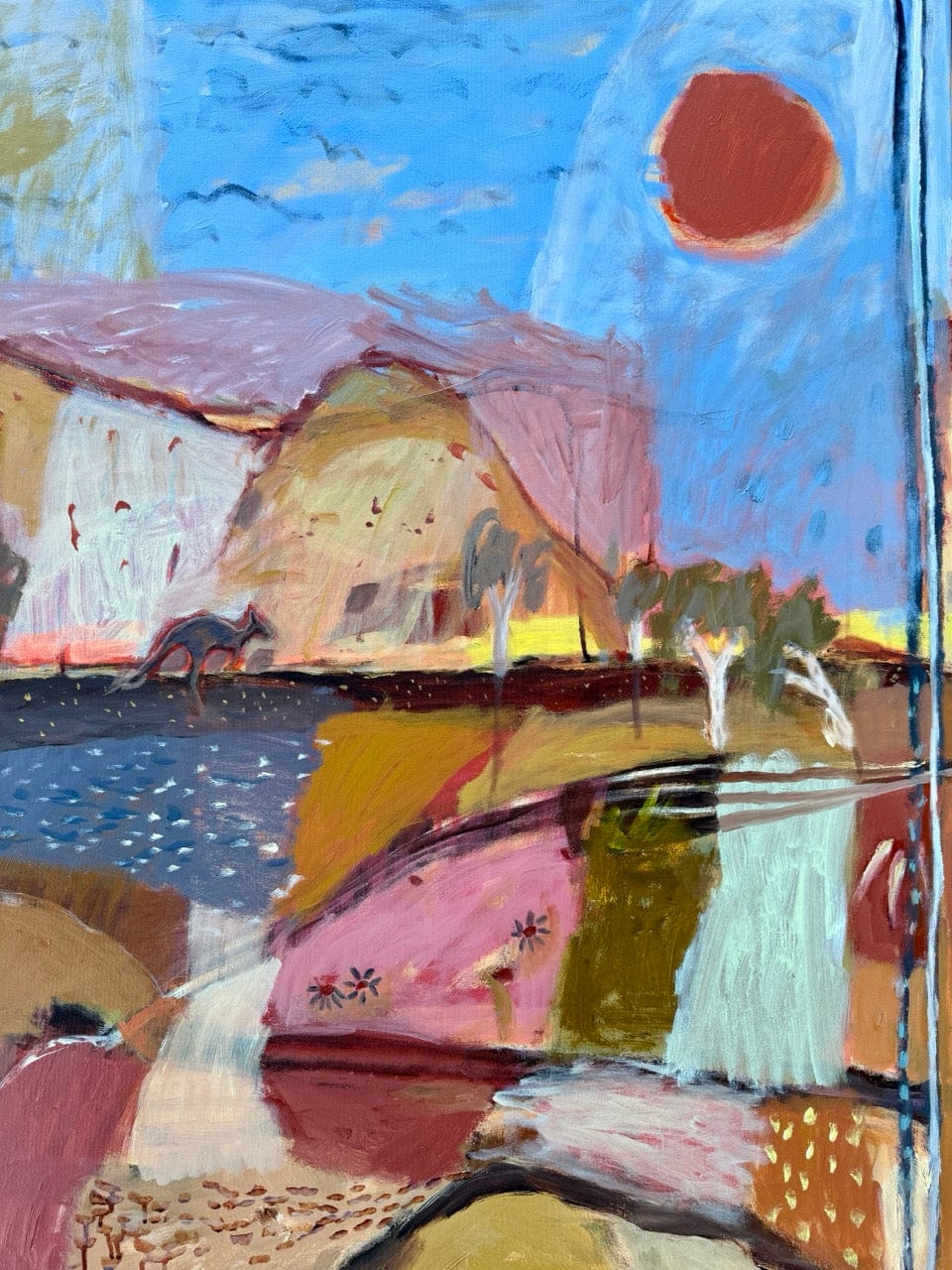 Tracks To The Billabong - Original Art
