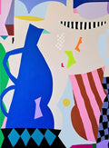 If I Ran A Circus, There Would Be A Bluebird - Original Art-Original Art-Amy Kim-Greenhouse Interiors Pty Ltd