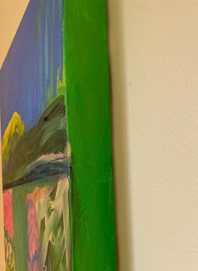 The Mountain Favours The Brave - Original Art