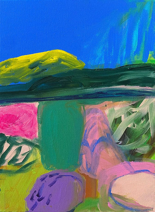 The Mountain Favours The Brave - Original Art