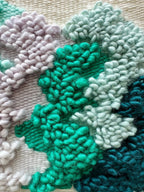 Iris Mini 1 - Handwoven Art