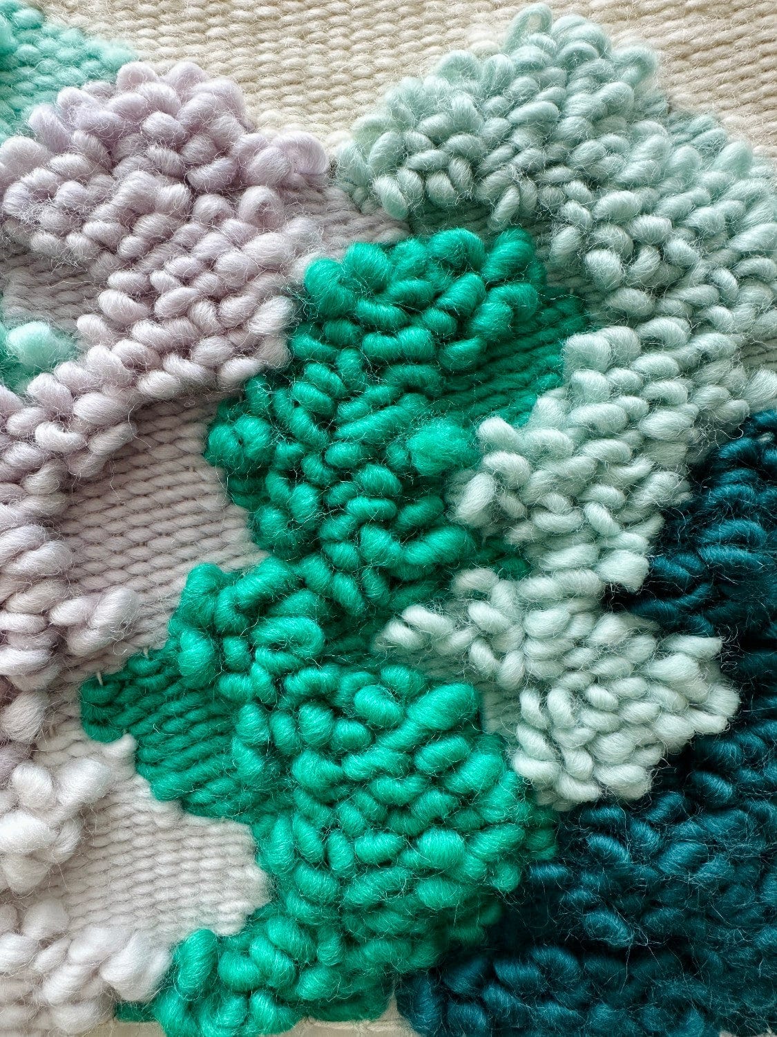 Iris Mini 1 - Handwoven Art