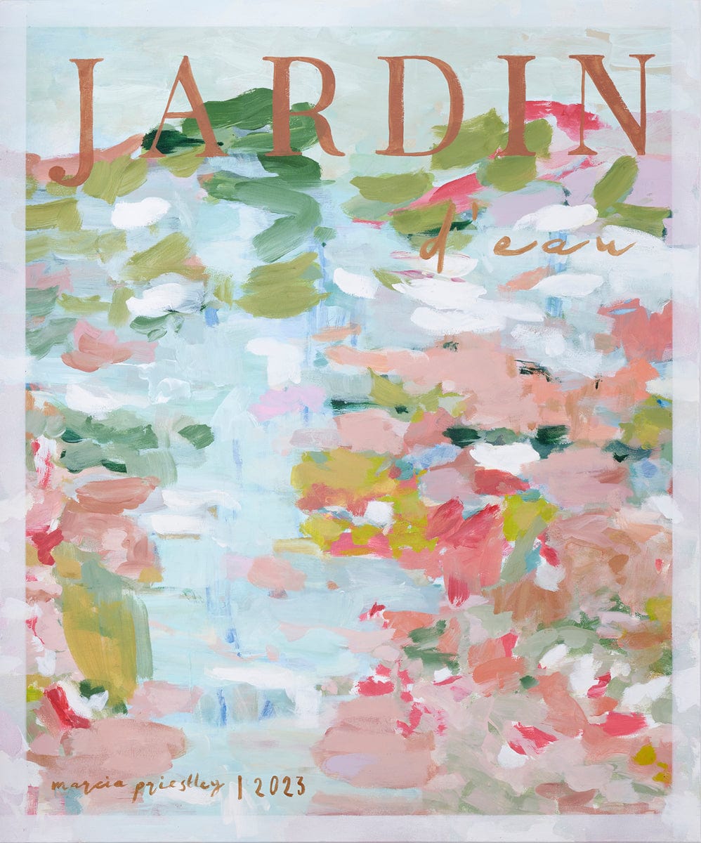 Jardin D&#39;eau - Original Painting