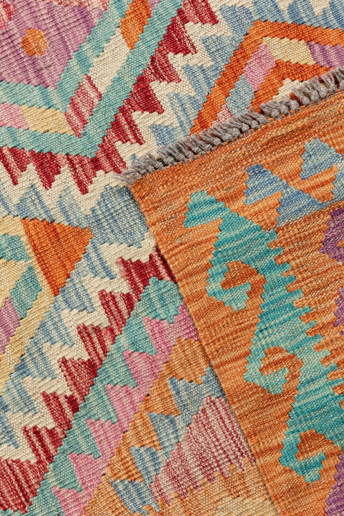 Afghan Maymana Kilim - 257x343cm