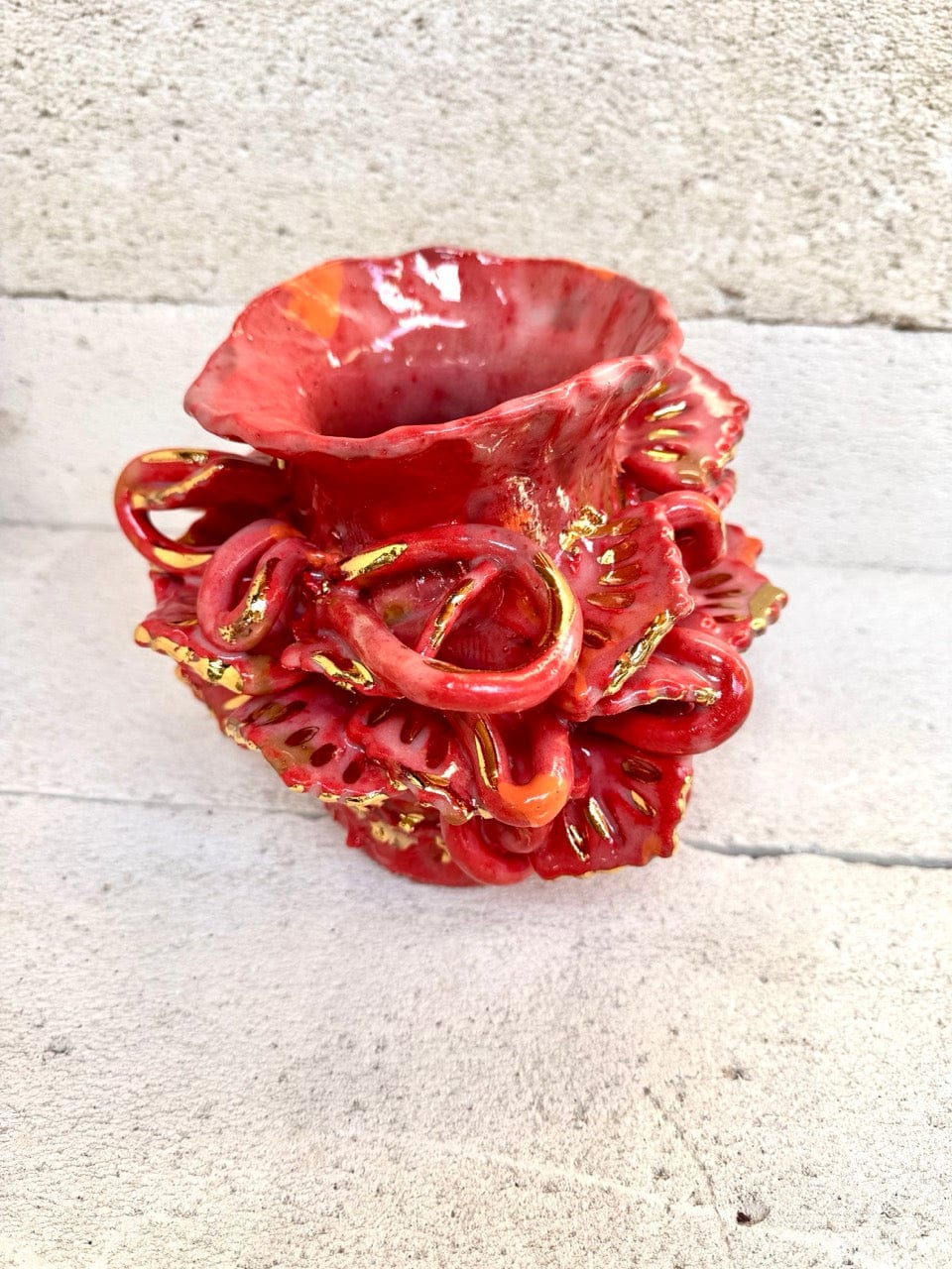 A Touch Of Chilli - Sculptural Vase