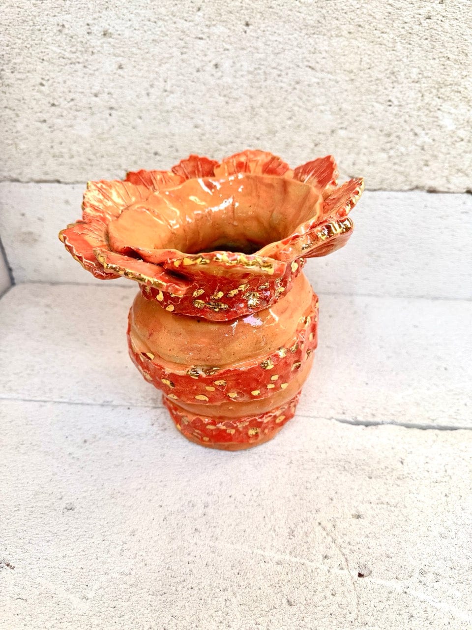 Sand Dune Sun - Sculptural Vase
