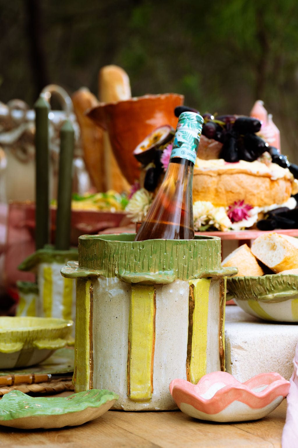Deluxe Ice / Flower Bucket - 'Apple Chartreuse'