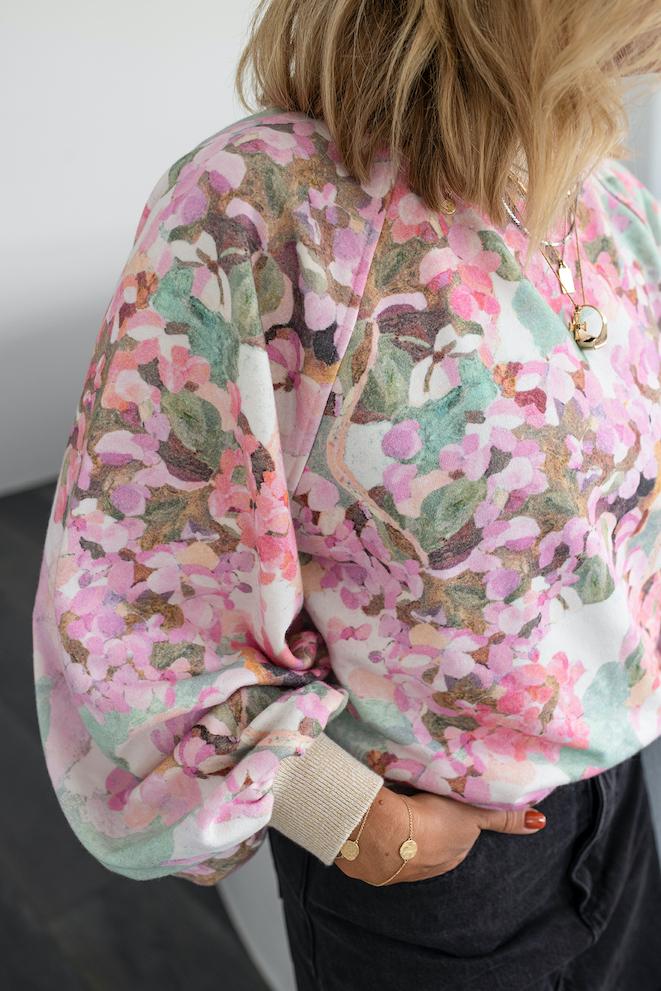 Tickled Pink – Art Sweater