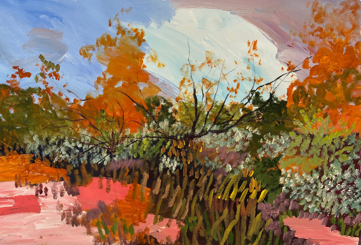 Mallee Scrub 37 - Original Art-Original Art-Linzie Joanne-Greenhouse Interiors