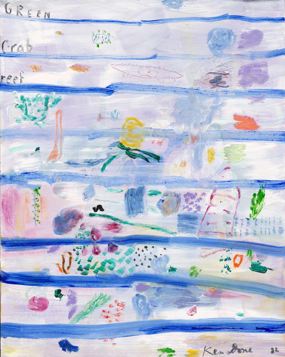 Green Crab Reef - Original Artwork