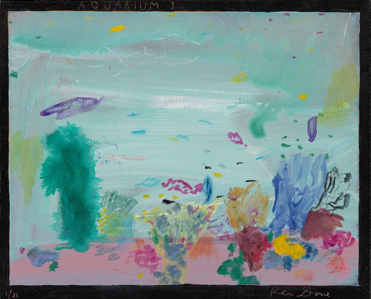 Aquarium 3 - Original Artwork