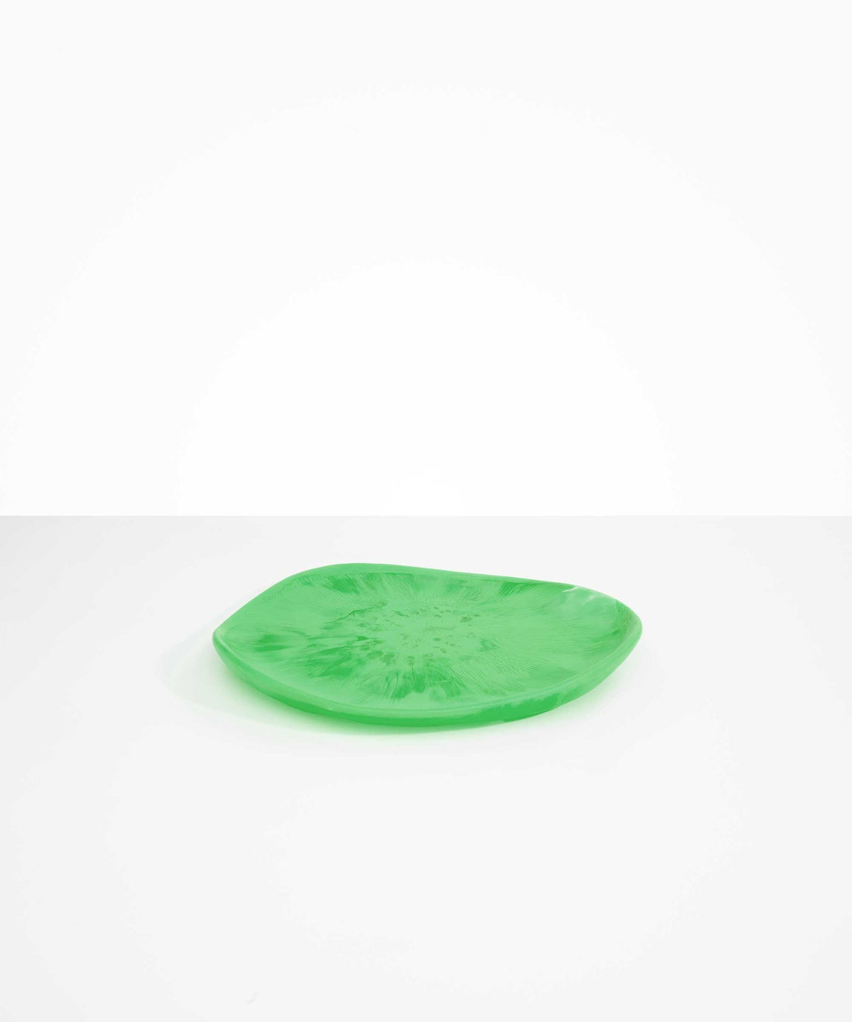 Resin Pebble Plate - Leaf