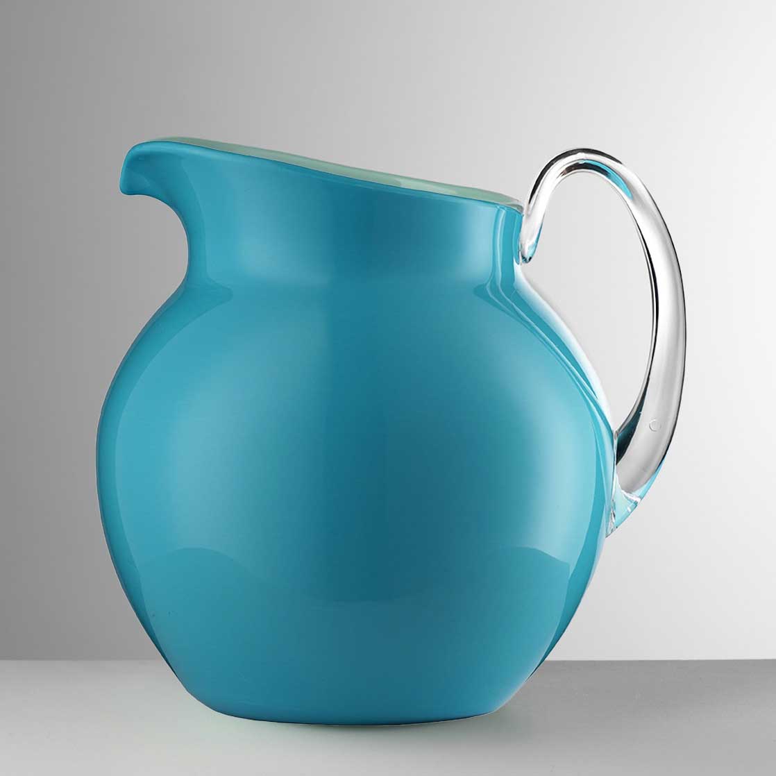 Mario Luca Giusti Palla Jug - Turquoise