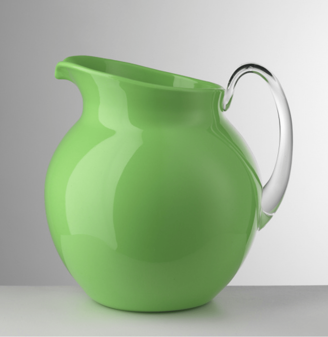 Mario Luca Giusti Palla Jug - Flouro Green
