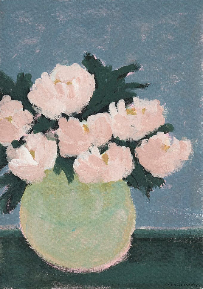 Pink Flowers Iii - Limited Edition Print