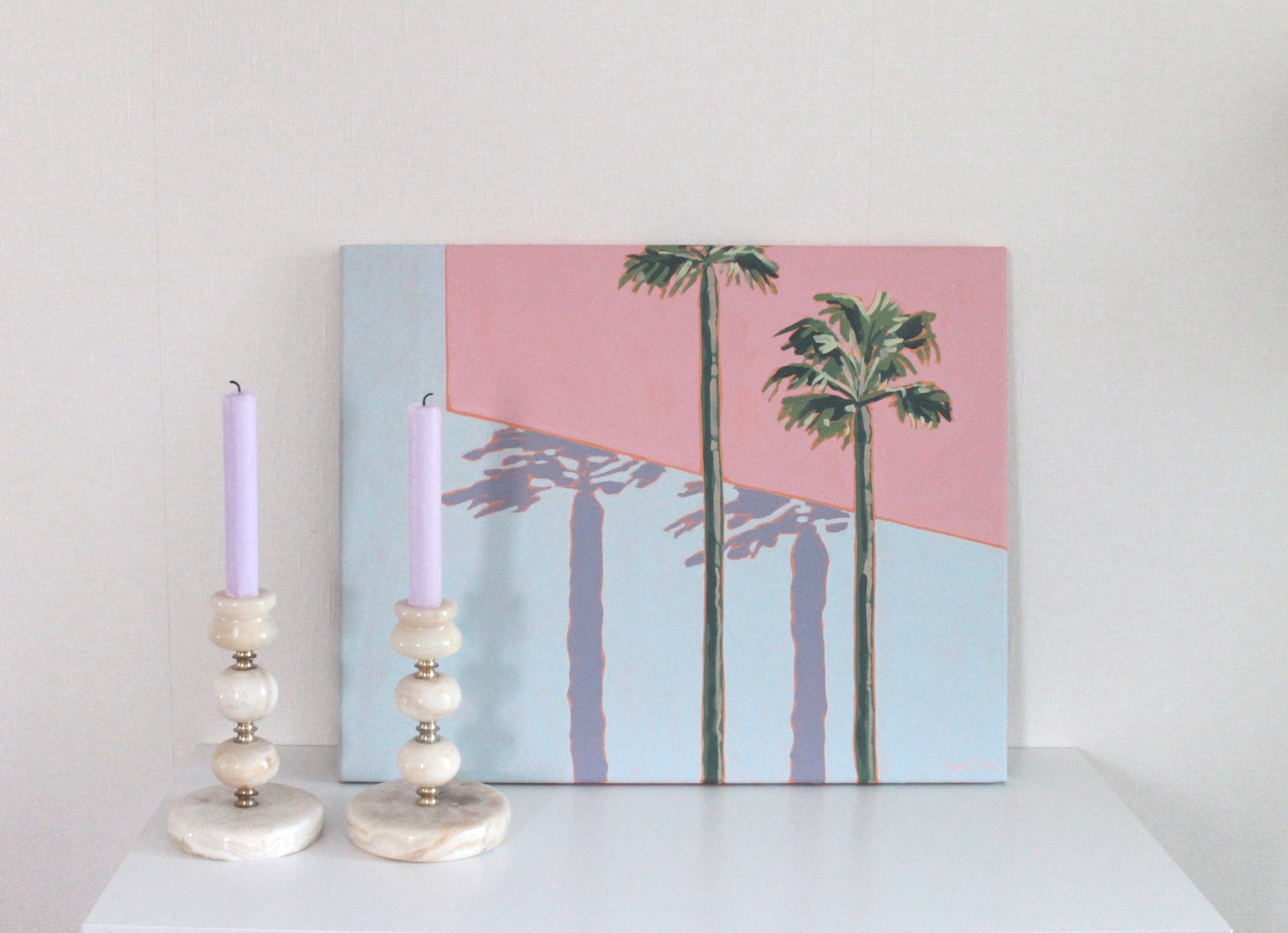 Pink Skies - Original Artwork