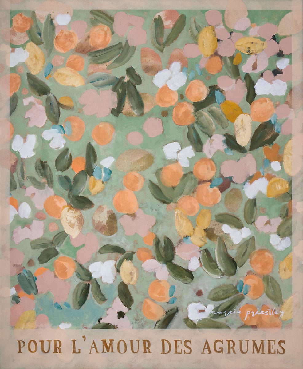 Pour L’amour Des Agrumes - Original Painting
