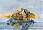 The Island, August Full Moon - Limited Edition Print
