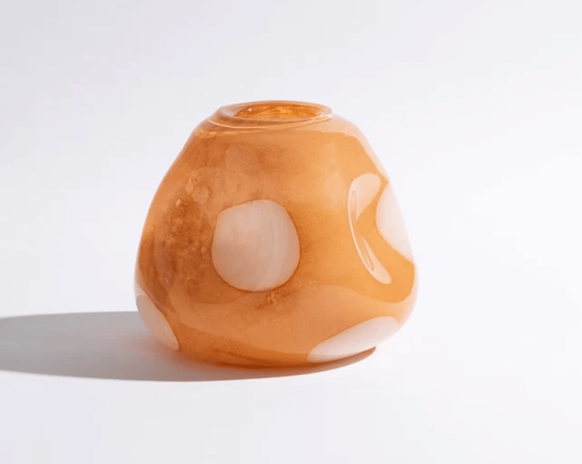 Spots Vase Small - Mango