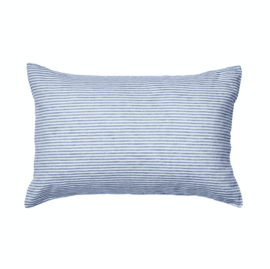 Marine Stripes – Linen Pillowcase Set