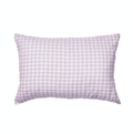 Lilac Gingham – Linen Pillowcase Set-Bedding-Greenhouse-Greenhouse Interiors Pty Ltd