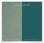 Sister Lounge Armchair - Sage & Teal Green