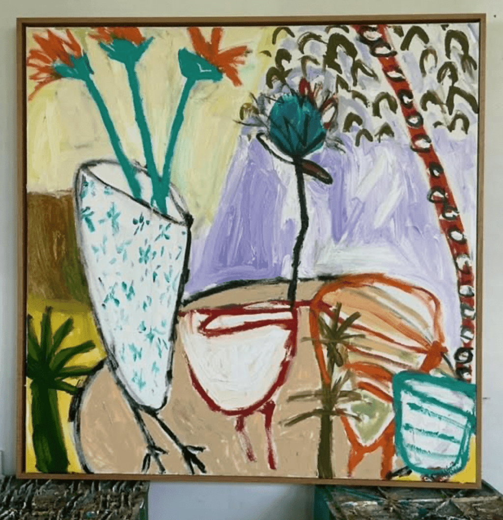 Still Life With Run Away Pot - Original Art