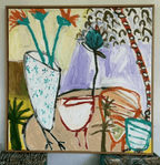 Still Life With Run Away Pot - Original Art