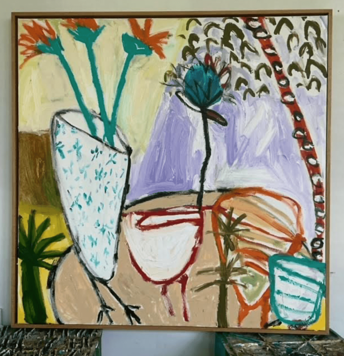 Still Life With Run Away Pot - Original Art