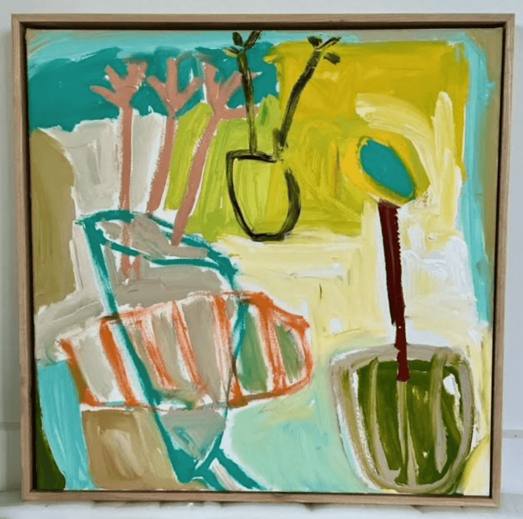 Still Life, Summer Morning On The Beach - Original Art