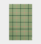 Summer Plaid Throw in Acacia Green