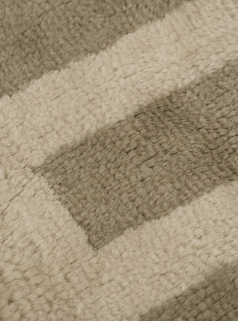 Tasman Neutral Washable Wool Fine Cut Pile Rug