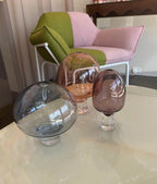 Yumemiru Glass Vessel Medium - Rose Pink