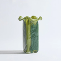 Cubism Green Vase-Vases & Vessels-KAS-Greenhouse Interiors Pty Ltd