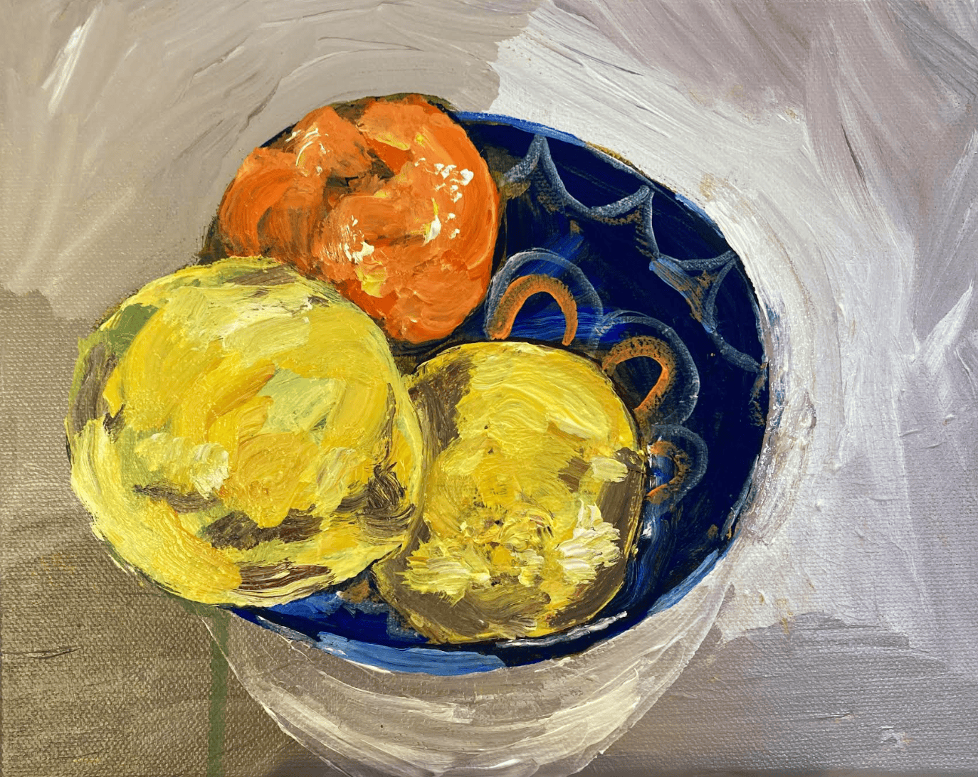 Citrus - Original Art-Original Art-Linzie Joanne-Greenhouse Interiors Pty Ltd