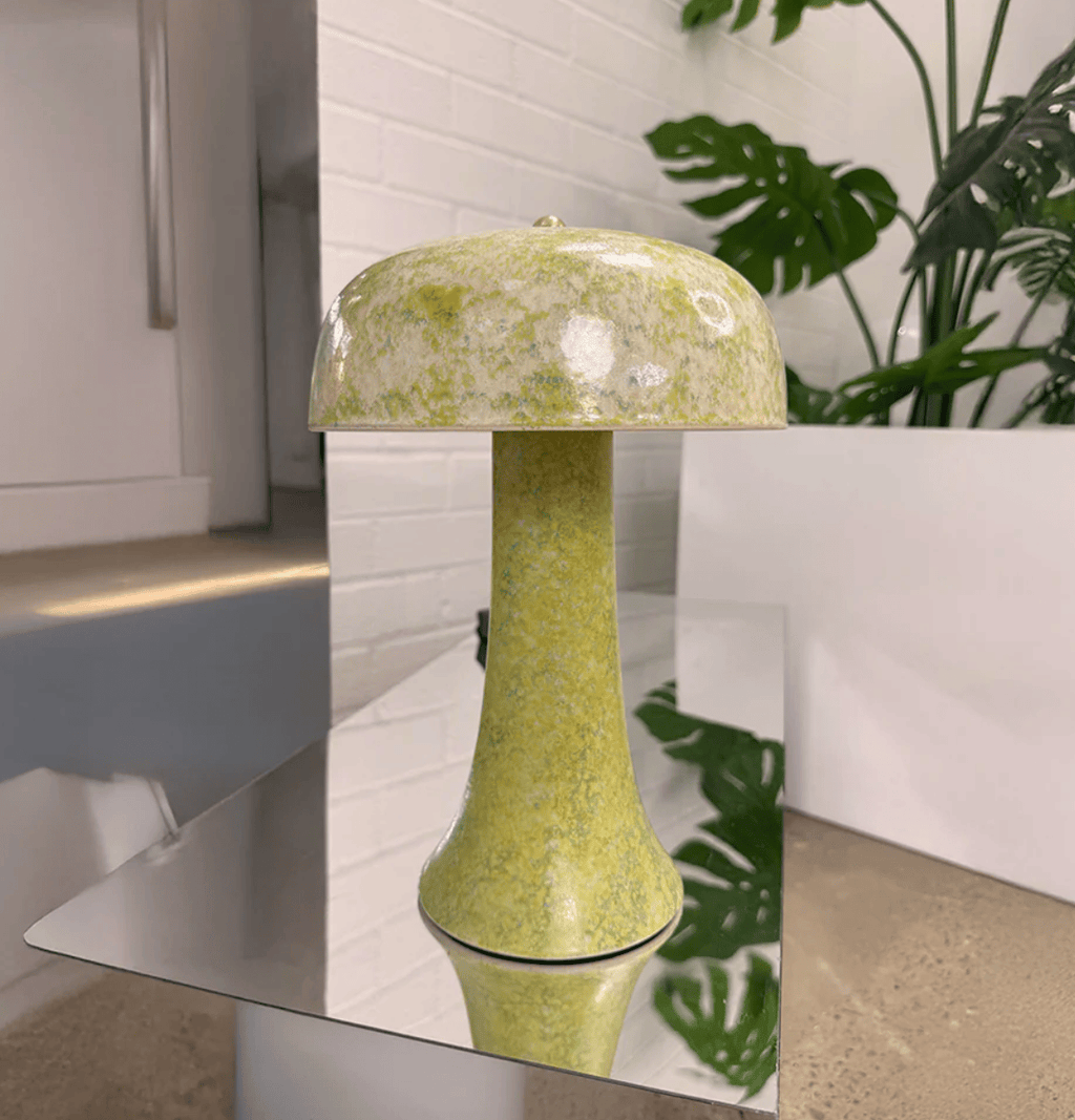 Holt Large Green Table Lamp-Lamps-KAS-Greenhouse Interiors Pty Ltd