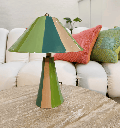 Salvador Green Table Lamp