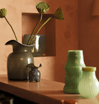 Florence Small Vase - Plum-Vases & Vessels-KAS-Greenhouse Interiors Pty Ltd