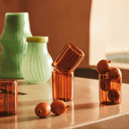 Frances Small Vase - Green-Vases & Vessels-KAS-Greenhouse Interiors Pty Ltd