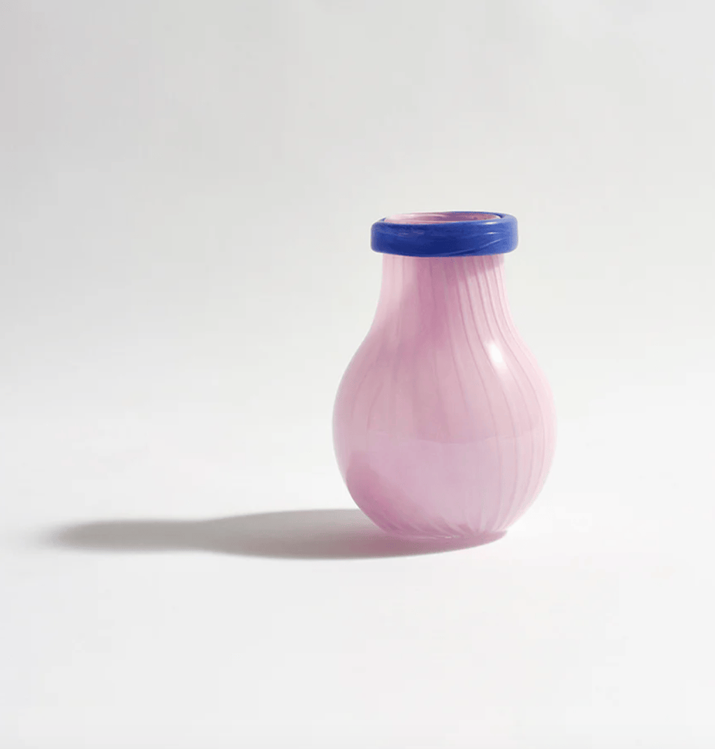 Frances Small Vase - Lavender-Vases & Vessels-KAS-Greenhouse Interiors Pty Ltd
