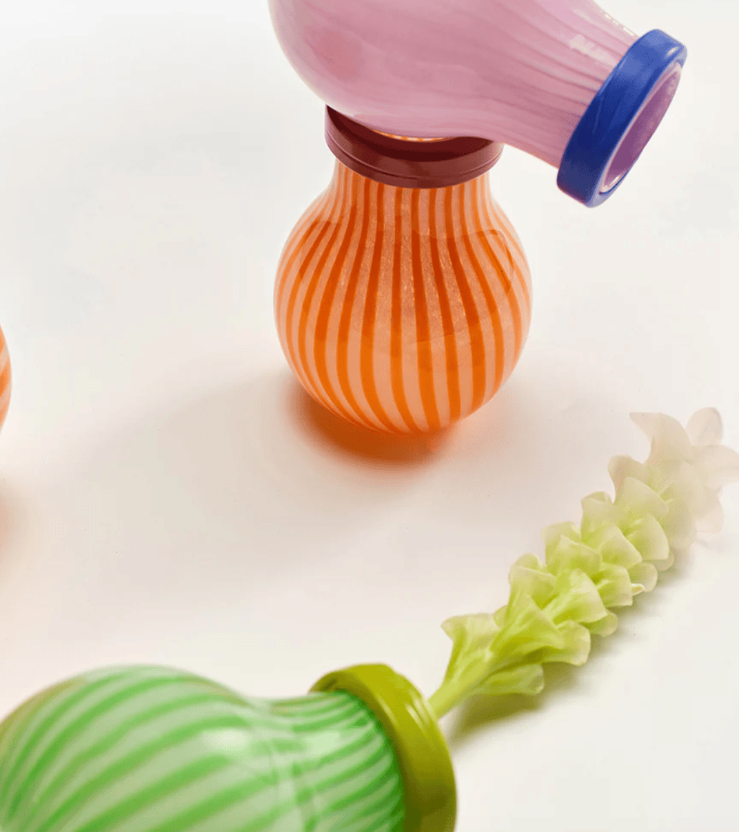 Frances Small Vase - Sherbet-Vases & Vessels-KAS-Greenhouse Interiors Pty Ltd